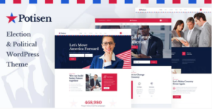 Potisen - Election & Political WordPress Theme 1.0
