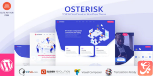Osterisk: VOIP & Cloud Services WordPress Theme 2.8
