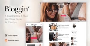 Blggn - A Responsive Blog & Shop WordPress Theme