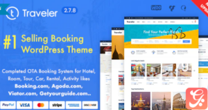 Travel Booking WordPress Theme 3.1.1
