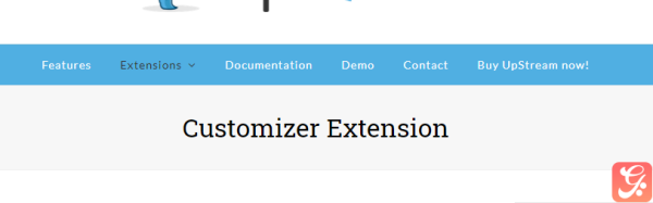 UpStream Customizer 1.2.2