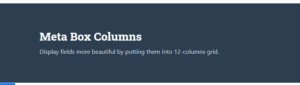 Meta Box Columns 1.2.16