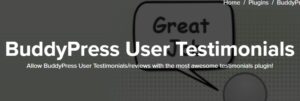 BuddyPress User Testimonials 1.2.3