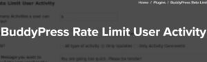 BuddyPress Private Message Rate Limiter 1.1.4