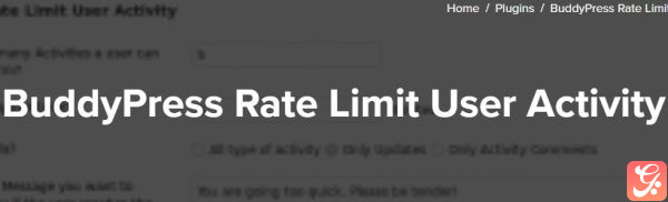 BuddyPress Private Message Rate Limiter