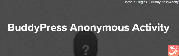 BuddyPress Anonymous Activity