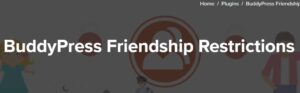 BuddyPress Friendship Restrictions 1.1.6