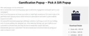 Popup Builder Gamification 2.2