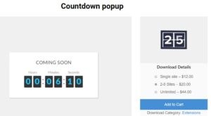 Popup Builder Countdown 3.6