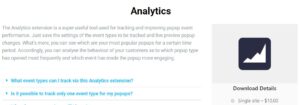 Popup Builder Analytics 4.4