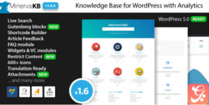 MinervaKB Knowledge Base for WordPress with Analytics 2.0.3