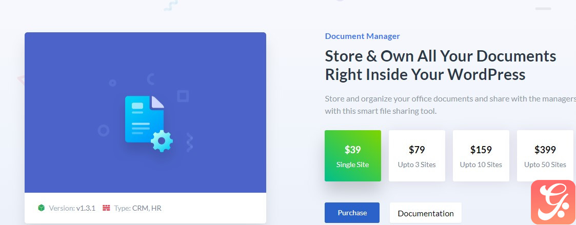 WP ERP Document Manager 1.3.2