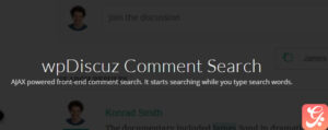 WpDiscuz – Comment Search 7.1.2