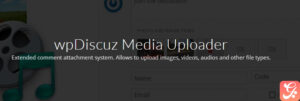 WpDiscuz – Media Uploader 7.1.1