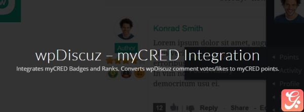 WpDiscuz %E2%80%93 MyCRED Integration