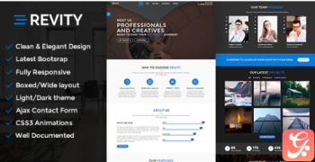 Revity - OnePage Parallax 1.2.3