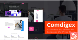 Comdigex - IT Solutions and Services Company WP Theme 1.7