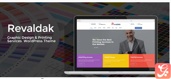 Revaldak - Printing Services WordPress Theme 1.0