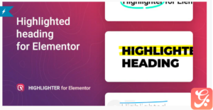 Highlighter – Highlighted heading for Elementor 1.0.3