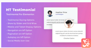 HT Testimonial For Elementor 1.0.4