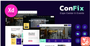 ConFix - Expo & Events WordPress Theme 1.0.4
