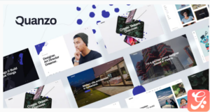 Quanzo - Personal Portfolio WordPress Theme 1.0.5
