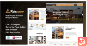 Relxtower - Single Property WordPress Theme 1.0