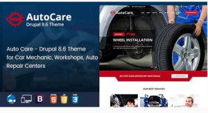 Auto Care - Car Mechanic Drupal Theme