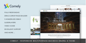 Comely - Responsive Multipurpose Business Drupal 8.7 Theme