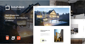 Bauhaus - Architecture & Interior Drupal 8 Theme