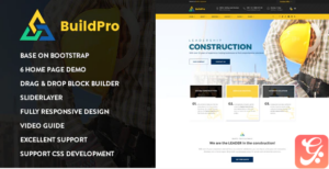 BuildPro - Construction Drupal Theme