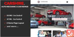 Car Shire || Auto Mechanic & Car Repair Drupal 7 Theme