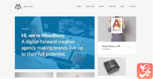 Woodbury Agency - Drupal 8 Business Portfolio Theme