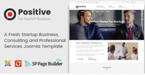 Positive - Startup Business Joomla Template