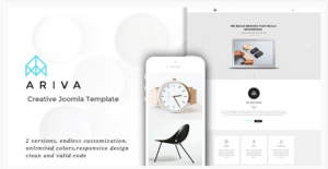 Ariva | Creative Responsive Parallax Joomla Template