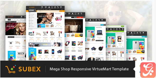 Vina Subex Mega Shop Responsive VirtueMart Template