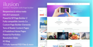 ilusion - Versatile Joomla 3 Template