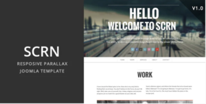 SCRN - Responsive Parallax Joomla Template