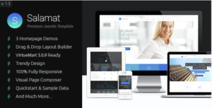 Salamat - Multipurpose Business Joomla Template