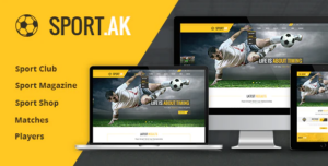 Sport.AK — Soccer Club and Sport Joomla Template