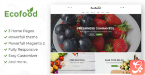 Ecofood - Responsive Organic Store Magento 2 Theme