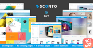Sconto - Premium Magento 2 and 1 Theme