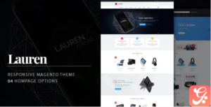 Lauren - Technology Responsive Magento Theme