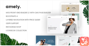 Amely - Clean & Modern Magento 2 Theme