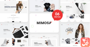 Mimosa - Responsive Fashion Magento 2 Theme
