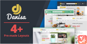 Danisa - Appliances, Gifts, Flower, Kitchenware Magento Theme