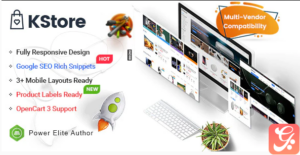 KStore - Multipurpose OpenCart 3 Hi-Tech Theme ( 3 Mobile Layouts Included)