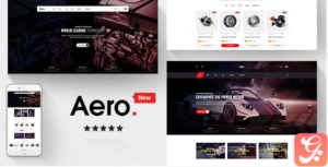 Aero - Car Accessories Responsive Opencart 3.x Theme