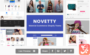 Novetty - Responsive Shopify Theme
