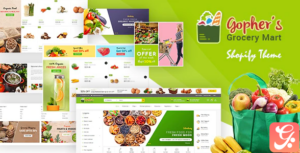 Gopher | Grocery Store Shopify Theme